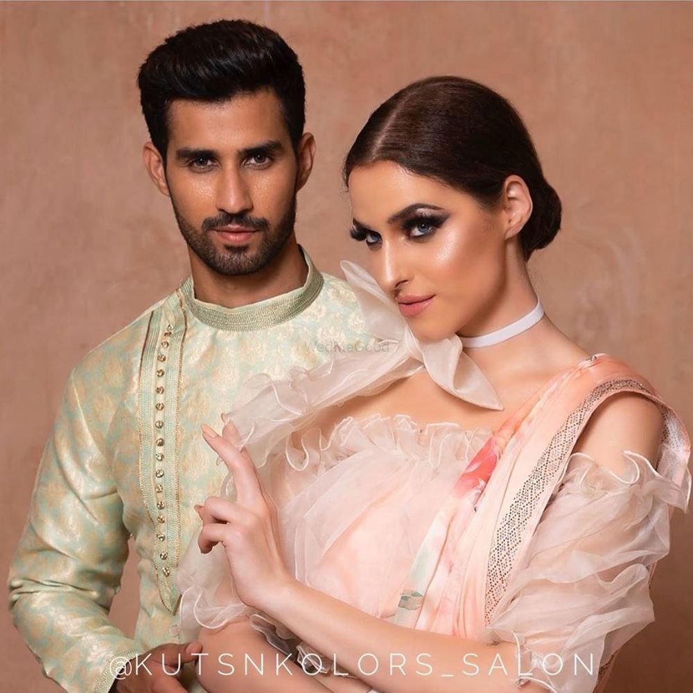 Photo From Bride & Groom Makeup - By KNK Awadh Salon & Academy