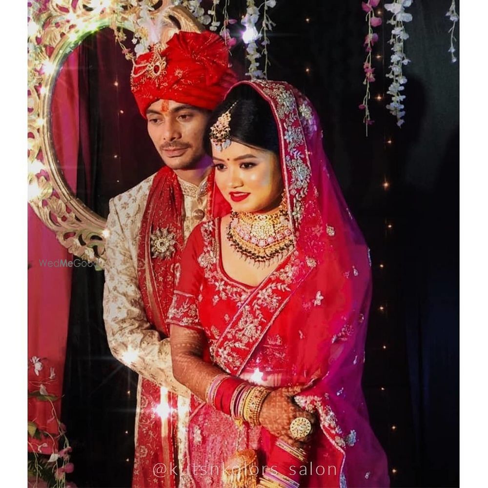 Photo From Bride & Groom Makeup - By KNK Awadh Salon & Academy