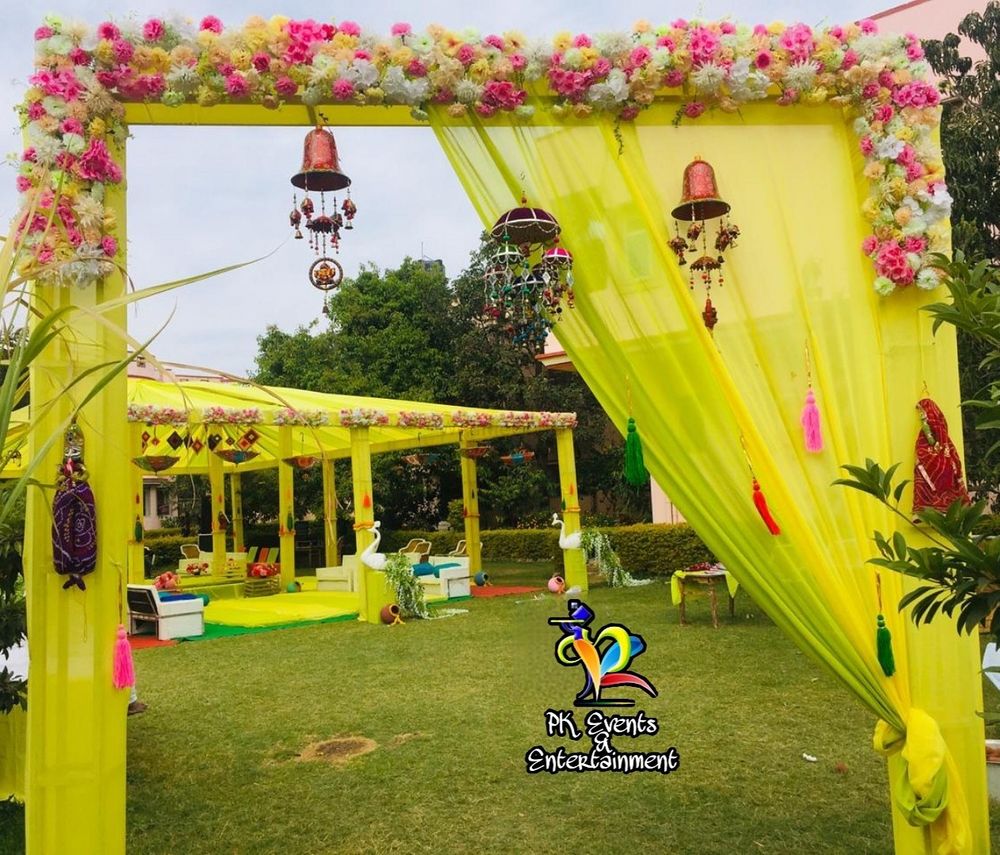Photo From Haldi / Mehendi Decoration - By PK Events and Entertainment
