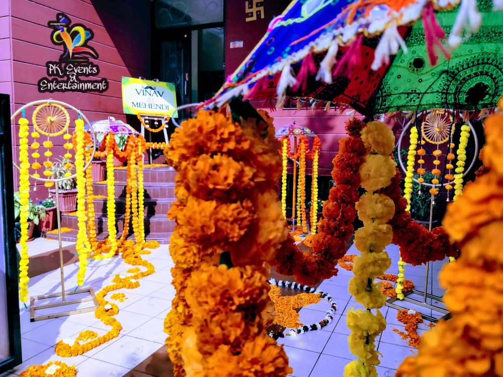 Photo From Haldi / Mehendi Decoration - By PK Events and Entertainment