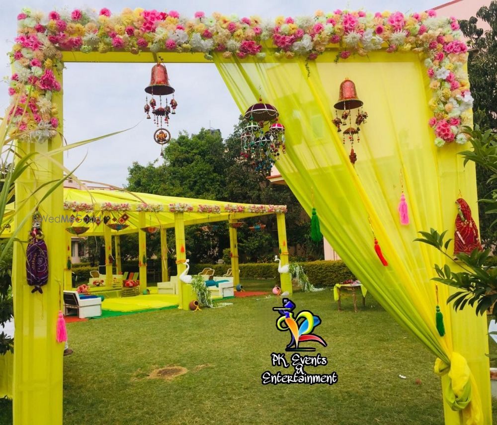 Photo From Haldi / Mehendi Decoration - By PK Events and Entertainment