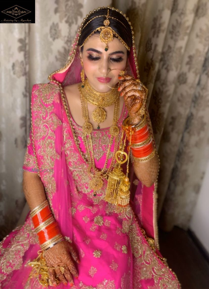 Photo From Bridal makeup - By Artistry by Agocher Narula