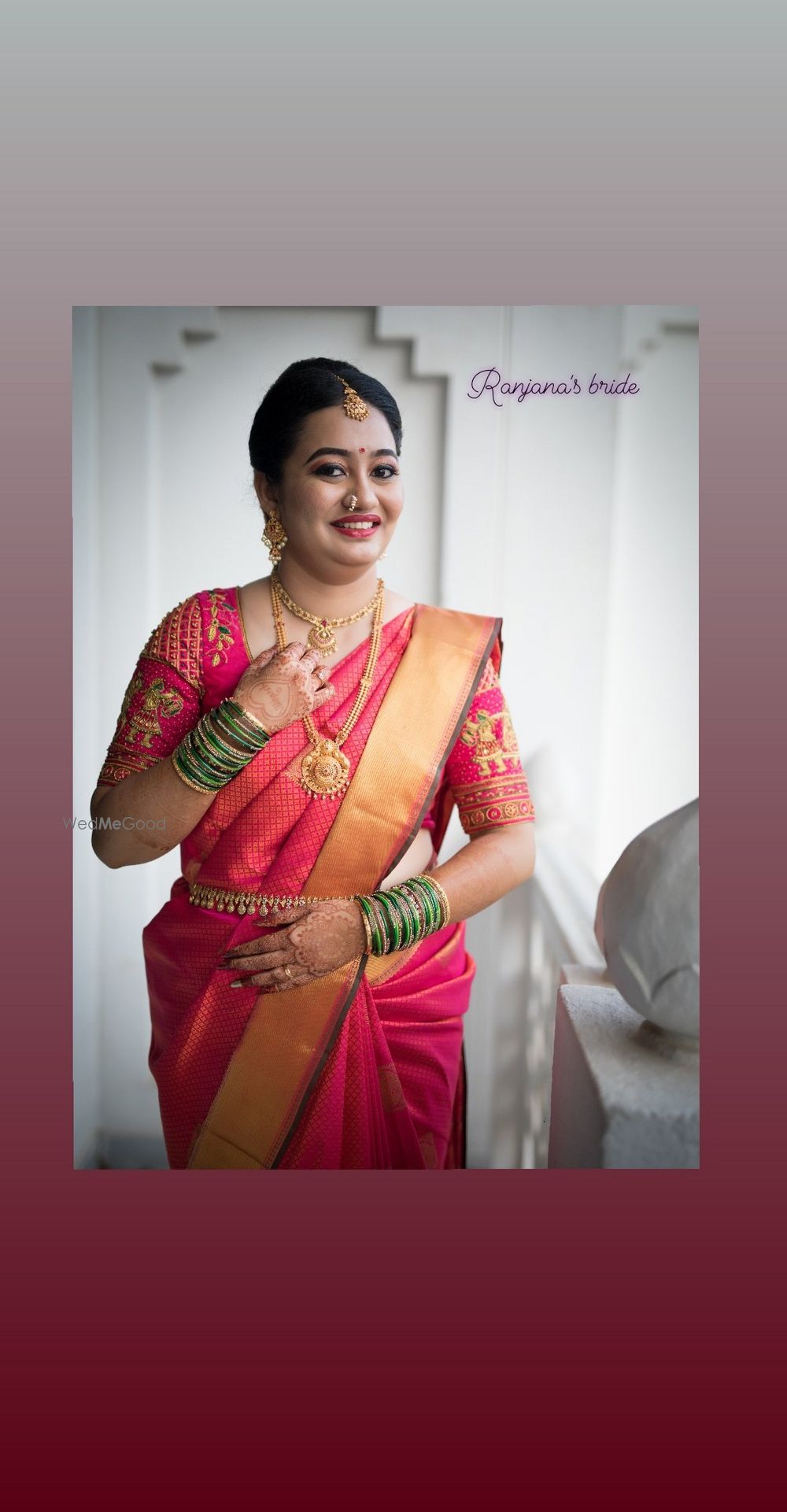 Photo From Vibha's Wedding - By Makeovers by Ranjana Venkatesh