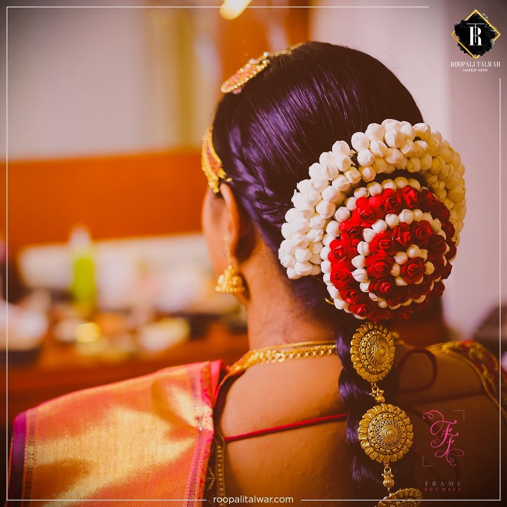 Photo From South Indian NRI Bride Anusha  - By Roopali Talwar Makeup Artist