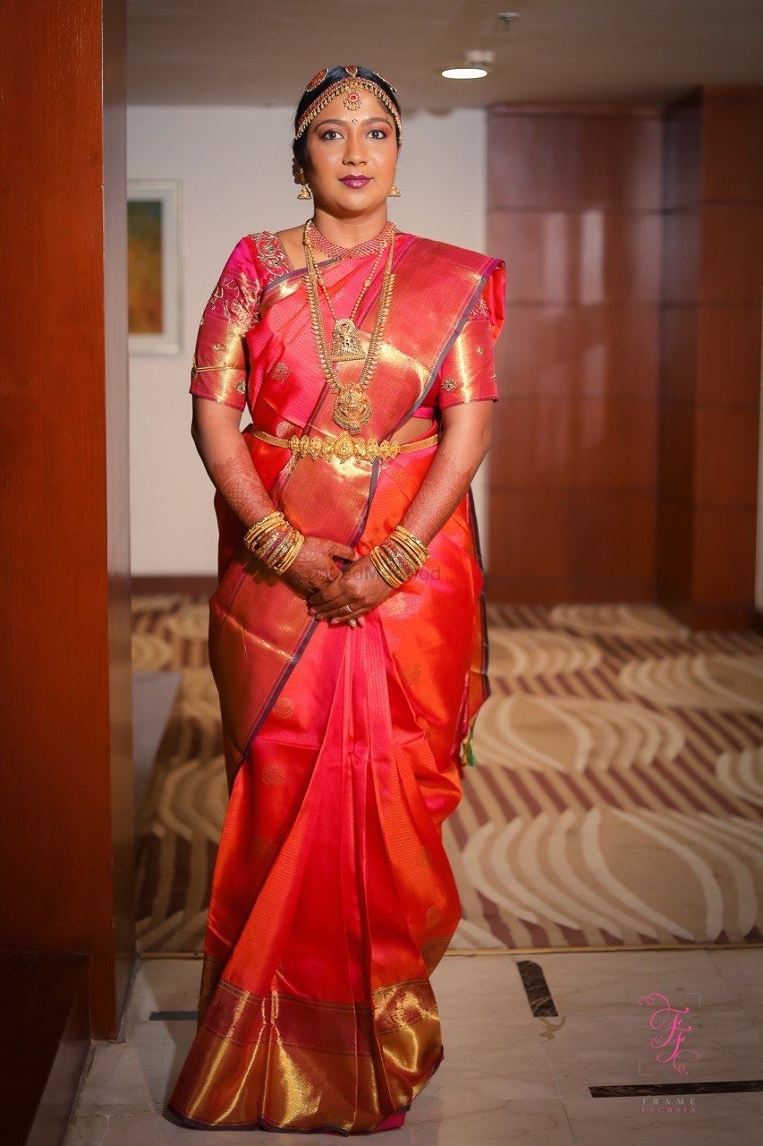 Photo From South Indian NRI Bride Anusha  - By Roopali Talwar Makeup Artist