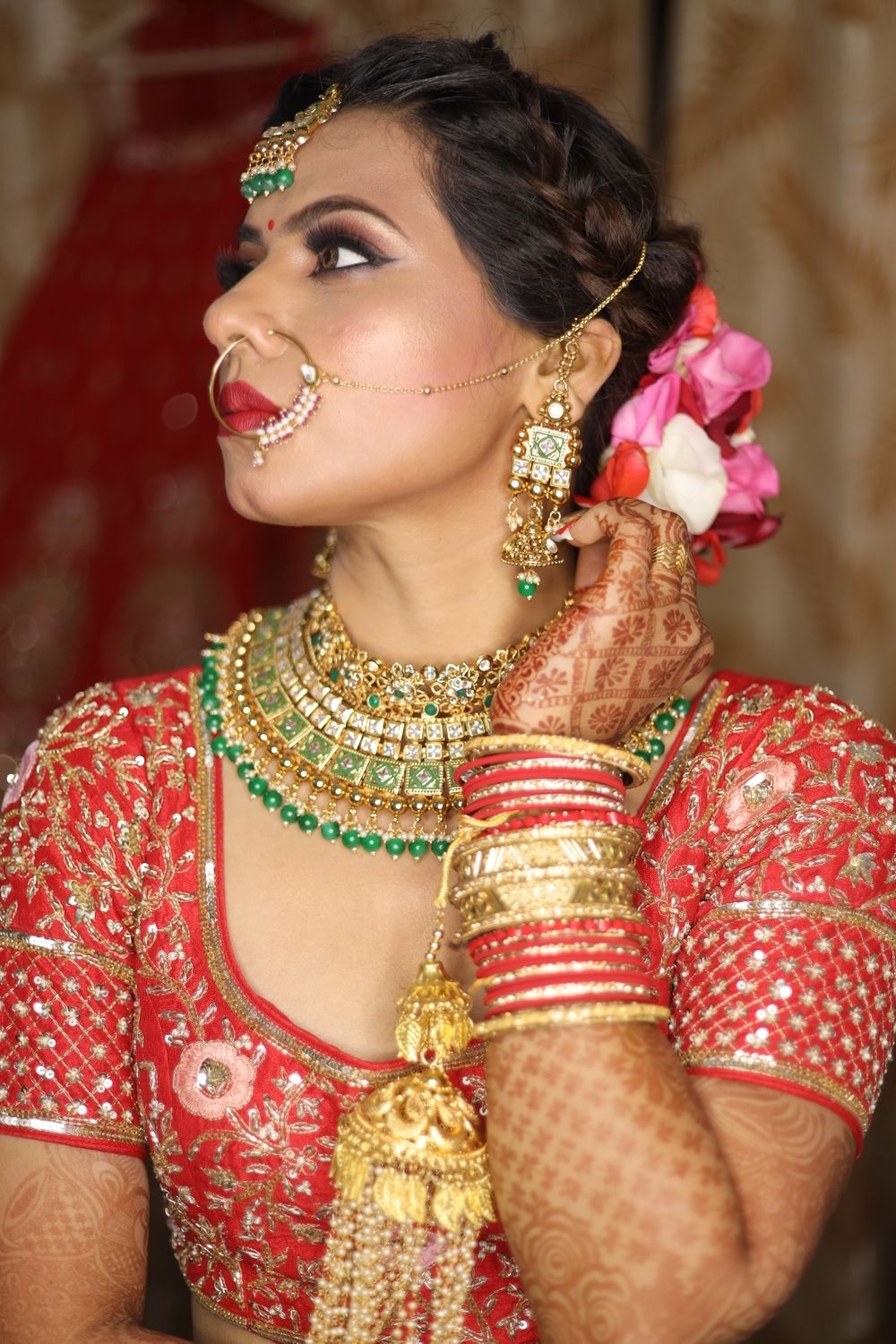 Photo From Pooja Wedding - By The Makeup Factory