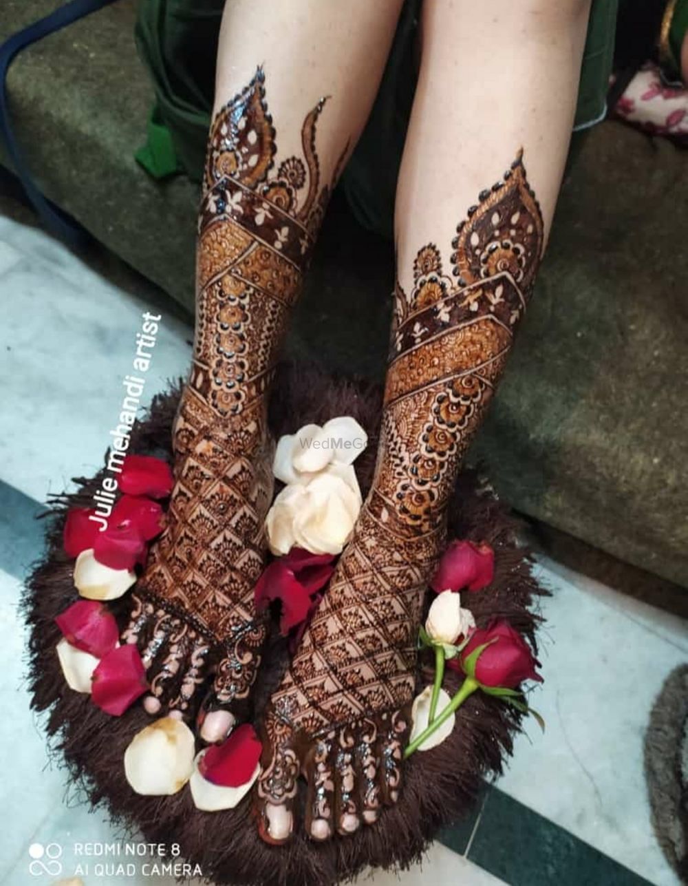 Photo From Faiza Khan Bridal Mehandi Ceremony - By Jully Mehandi Designer