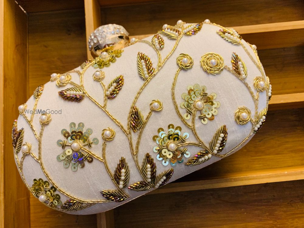 Photo From Zardosi Box Clutch - By SG Craftbazar