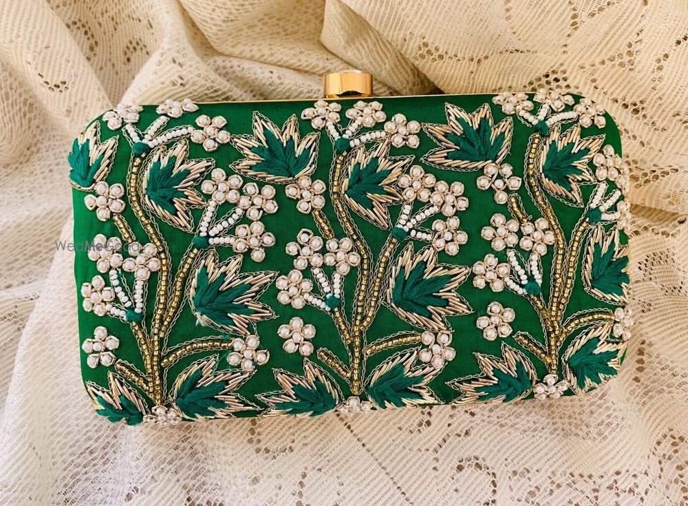 Photo From Zardosi Box Clutch - By SG Craftbazar