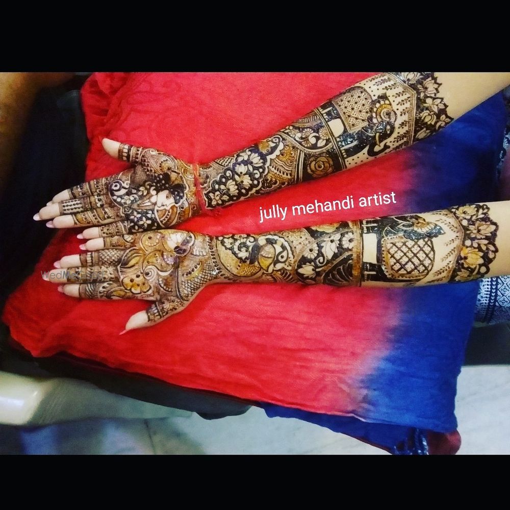 Photo From Hema Bridal Mehandi Ceremony - By Jully Mehandi Designer