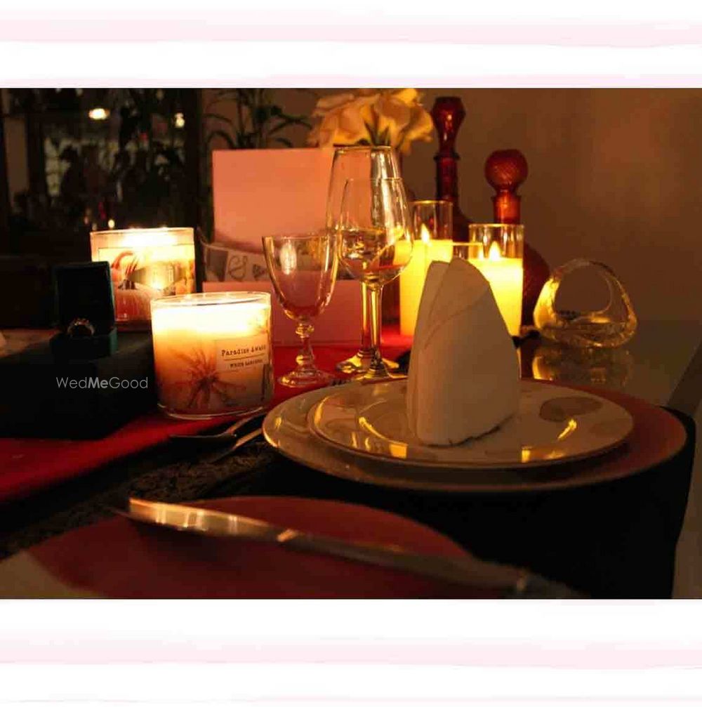 Photo From Romantic Dinner Set Up - By Perfect Peony