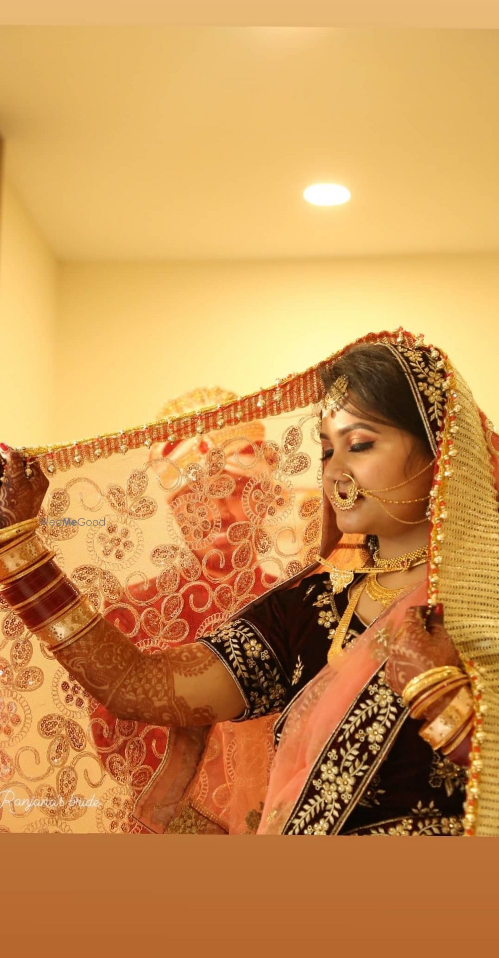 Photo From Shahiba's  wedding - By Makeovers by Ranjana Venkatesh