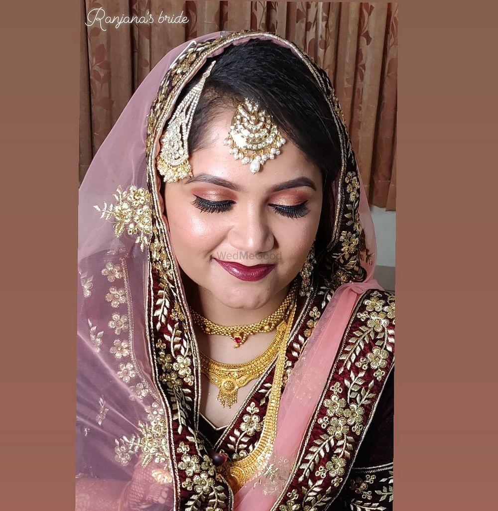 Photo From Shahiba's  wedding - By Makeovers by Ranjana Venkatesh