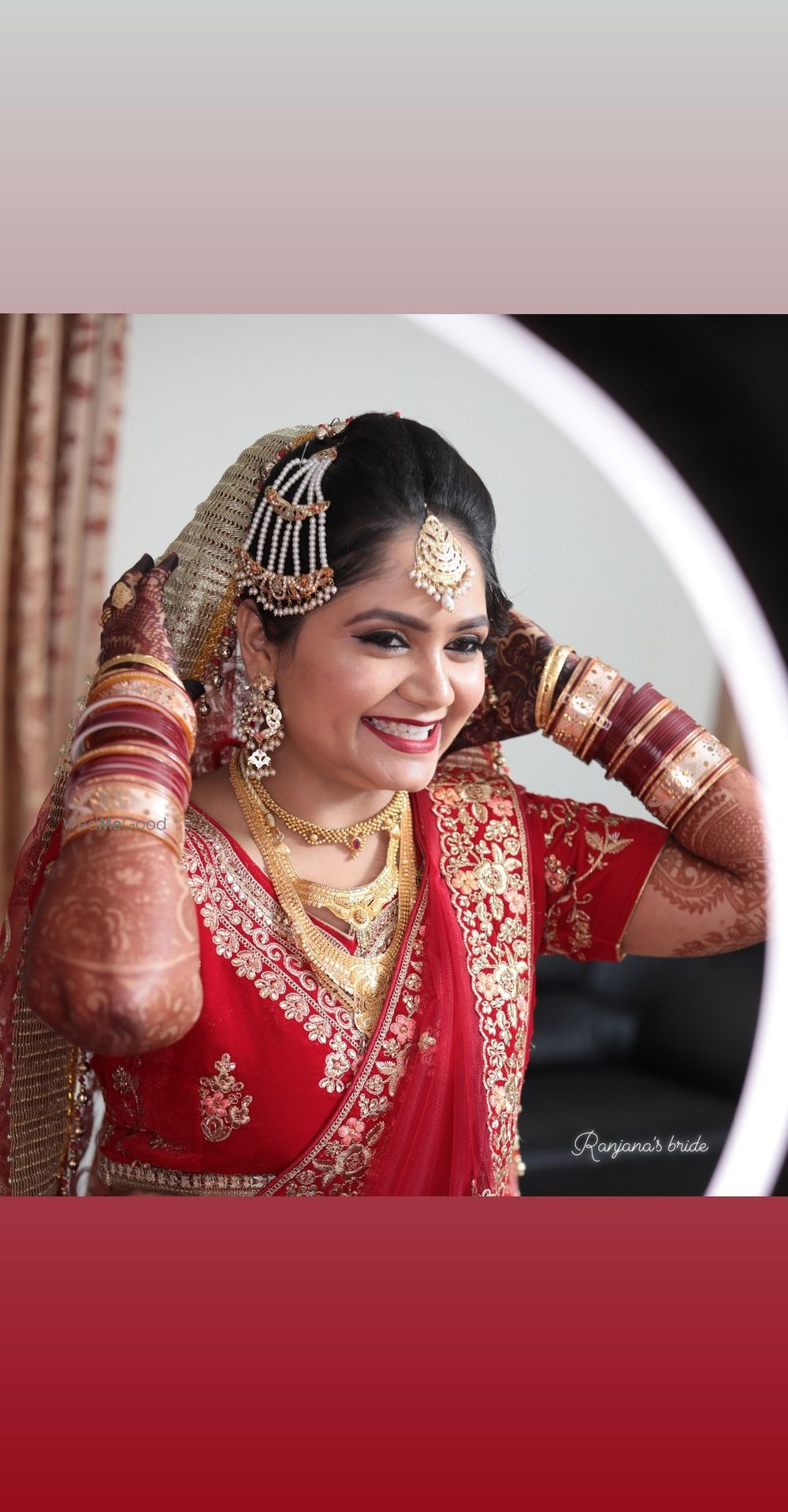 Photo From Shahiba's  wedding - By Makeovers by Ranjana Venkatesh