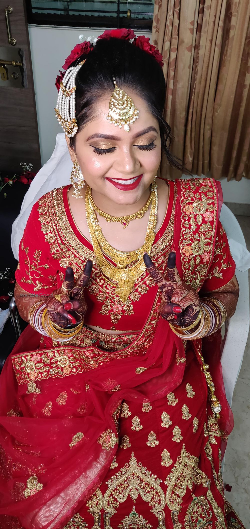 Photo From Shahiba's  wedding - By Makeovers by Ranjana Venkatesh