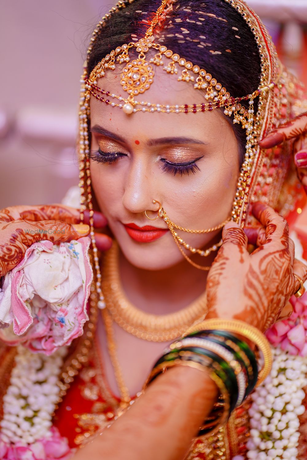 Photo From Vibha wedding - By Sneha SK Makeovers