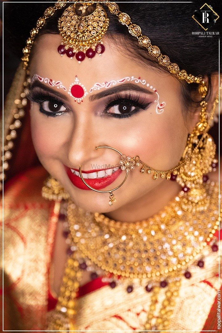 Photo From My Traditional Bong Bride - Chaitali  - By Roopali Talwar Makeup Artist