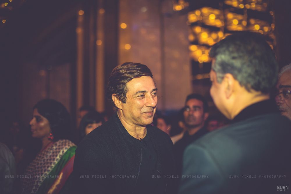 Photo of Sunny Deol Spotted at North Indian Wedding