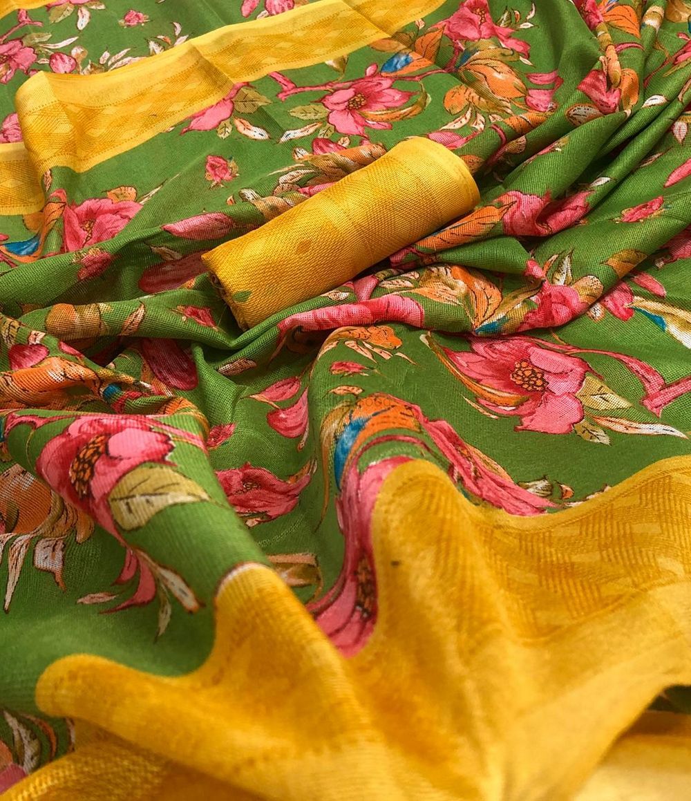 Photo From Lenin cotton sarees  - By Mom & Babe Designer Art Studio