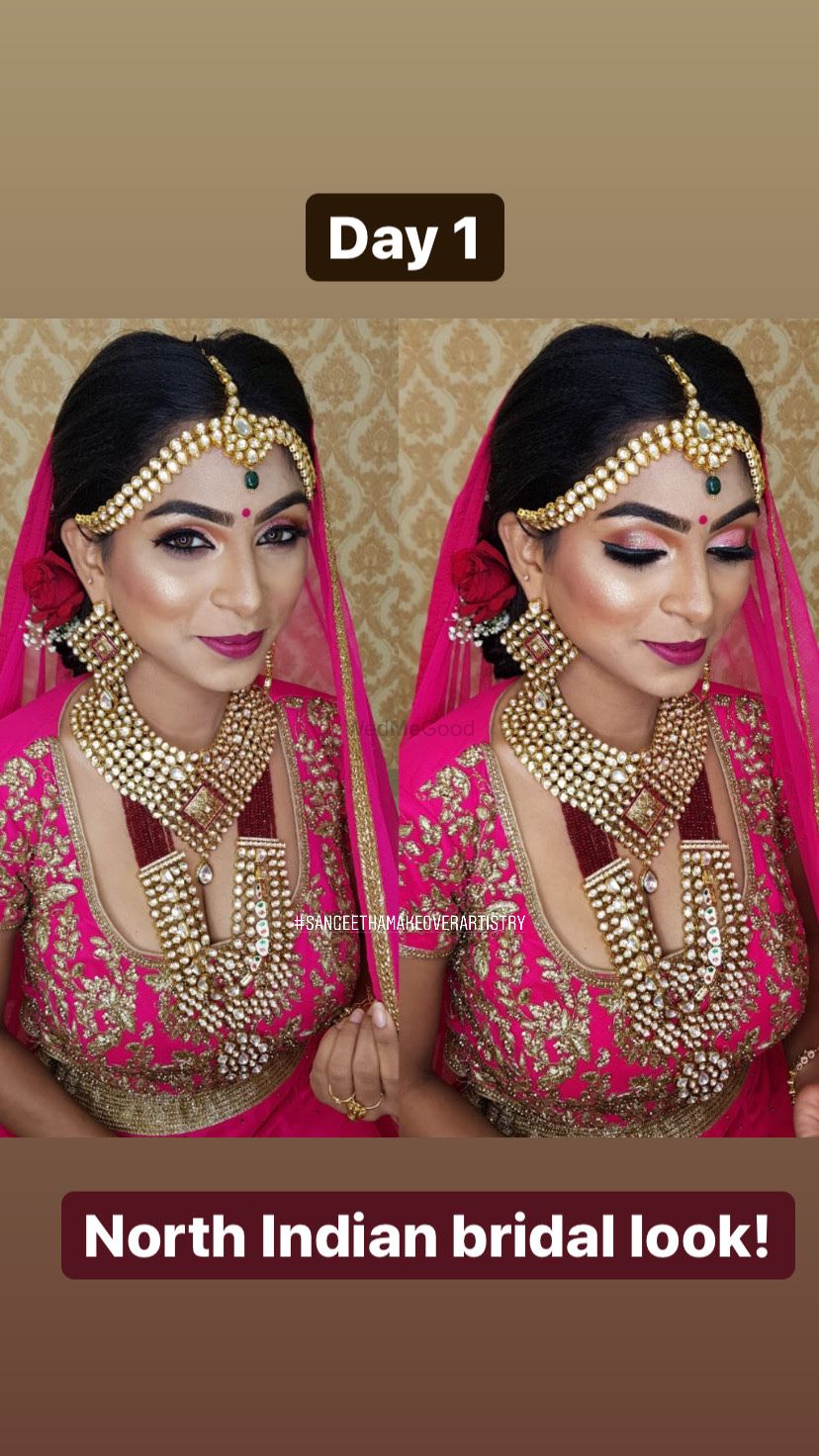 Photo From bridal look - By Makeover by Sangee