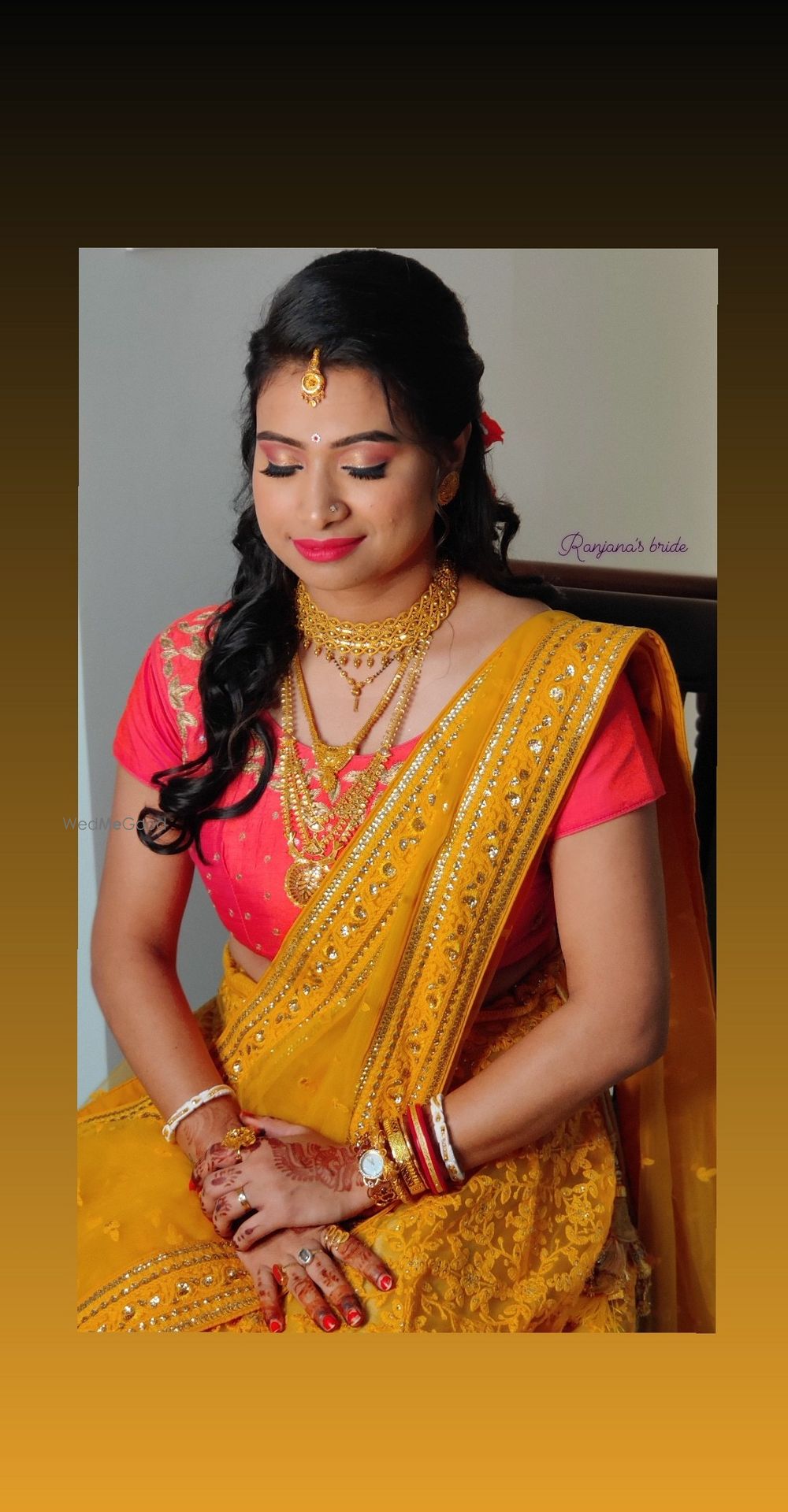 Photo From Archita's Bengal wedding - By Makeovers by Ranjana Venkatesh