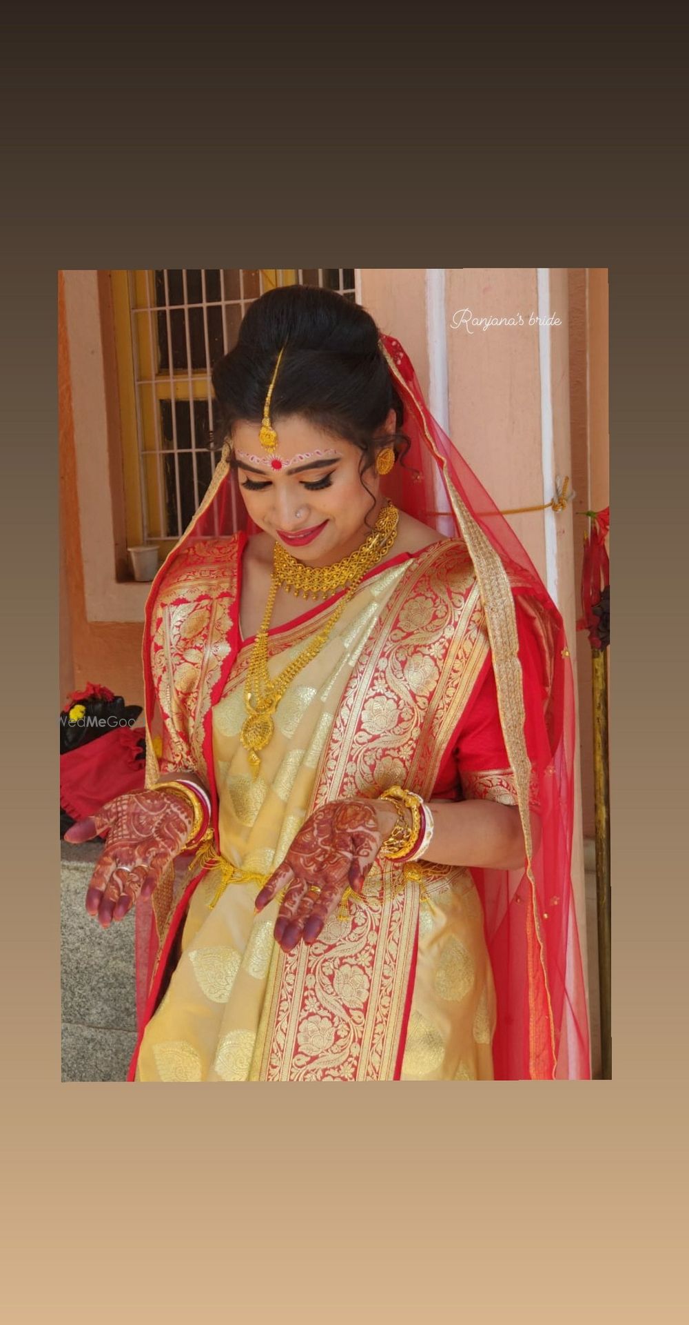 Photo From Archita's Bengal wedding - By Makeovers by Ranjana Venkatesh