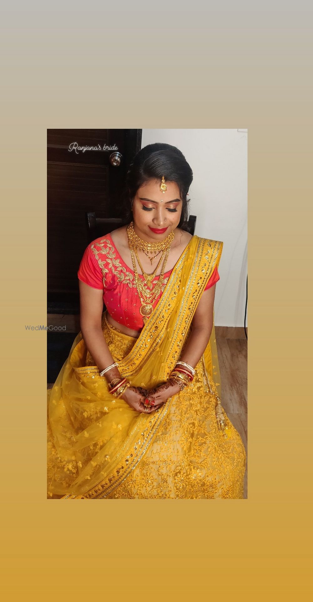 Photo From Archita's Bengal wedding - By Makeovers by Ranjana Venkatesh