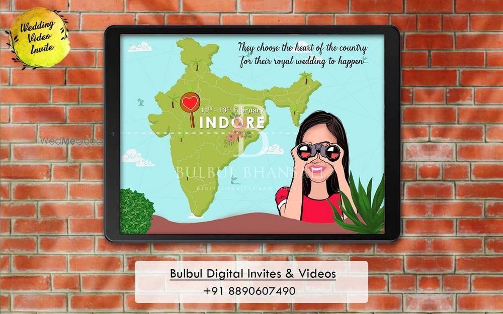 Photo From Destination wedding invitation - By Bulbul Bhansali - Digital Invites and Videos