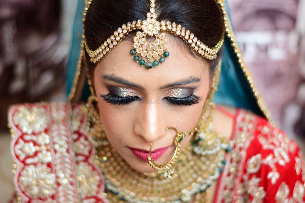 Photo From bride❤⚜ - By Makeup by Diksha Sharma