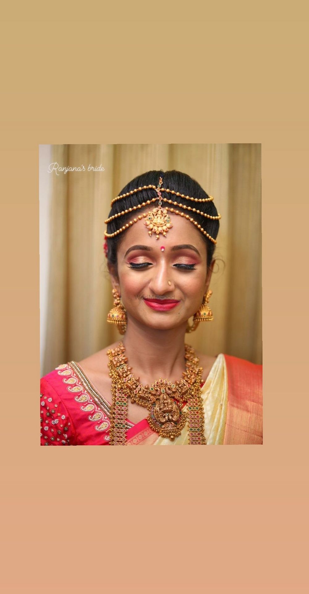 Photo From Ashwini's wedding - By Makeovers by Ranjana Venkatesh