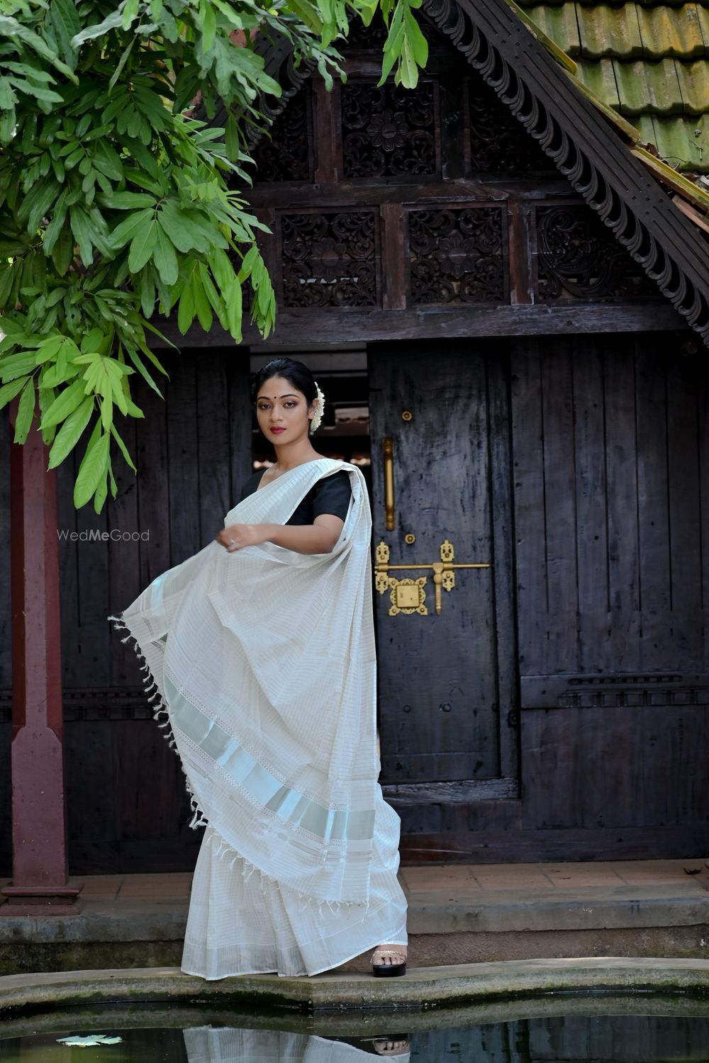 Photo From Silver Kasavu Handmade Southloom Saree - By Southloom