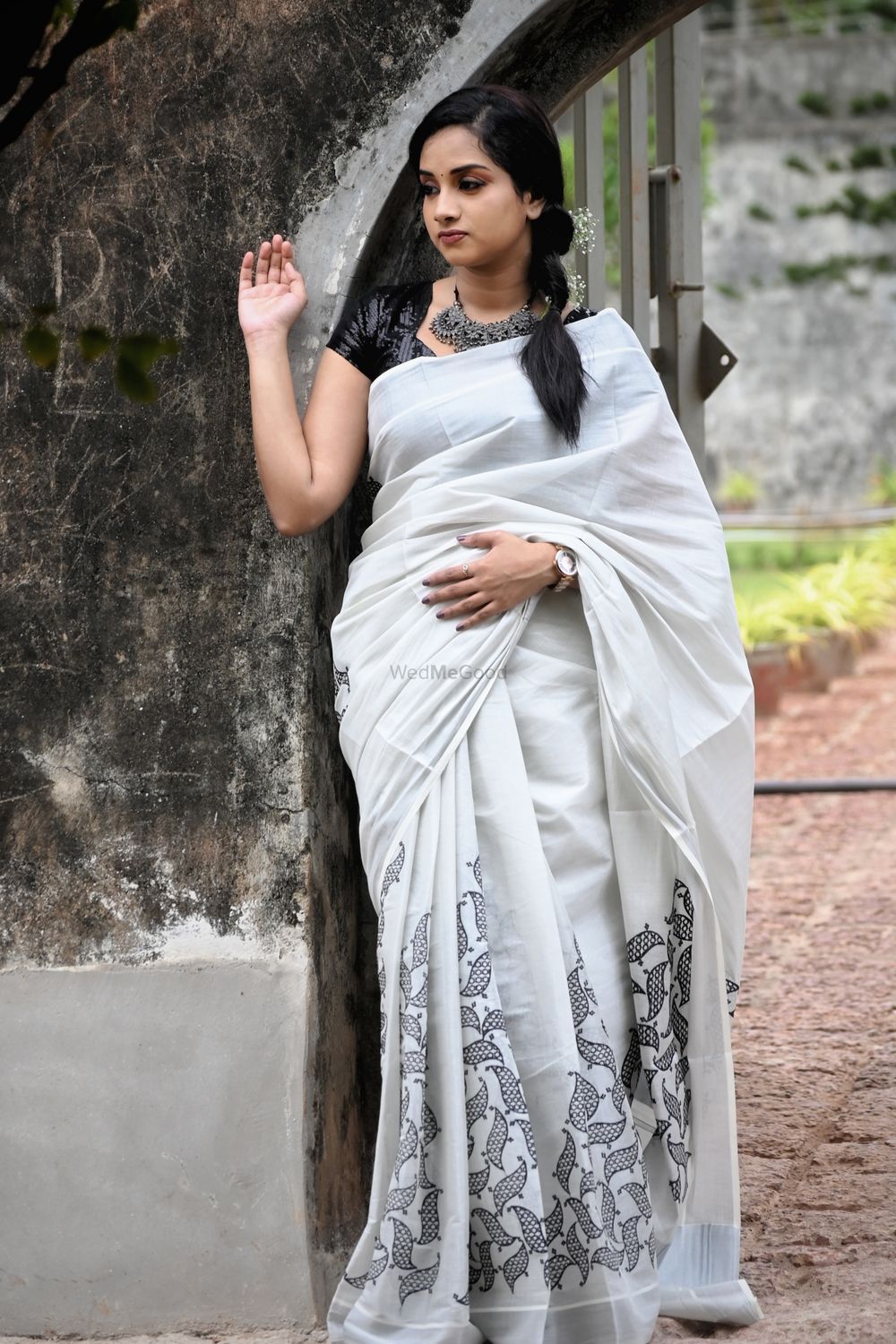Photo From Kerala Silver Tissue Kasavu Saree with Embroidery by Southloom.com - By Southloom