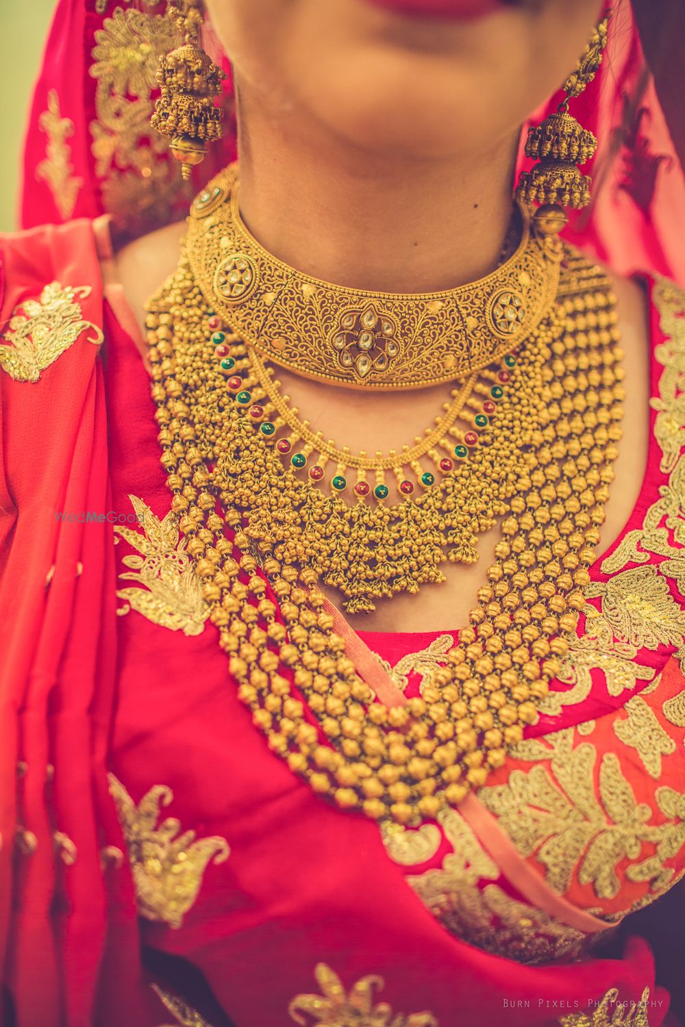 bridal necklace for lehenga