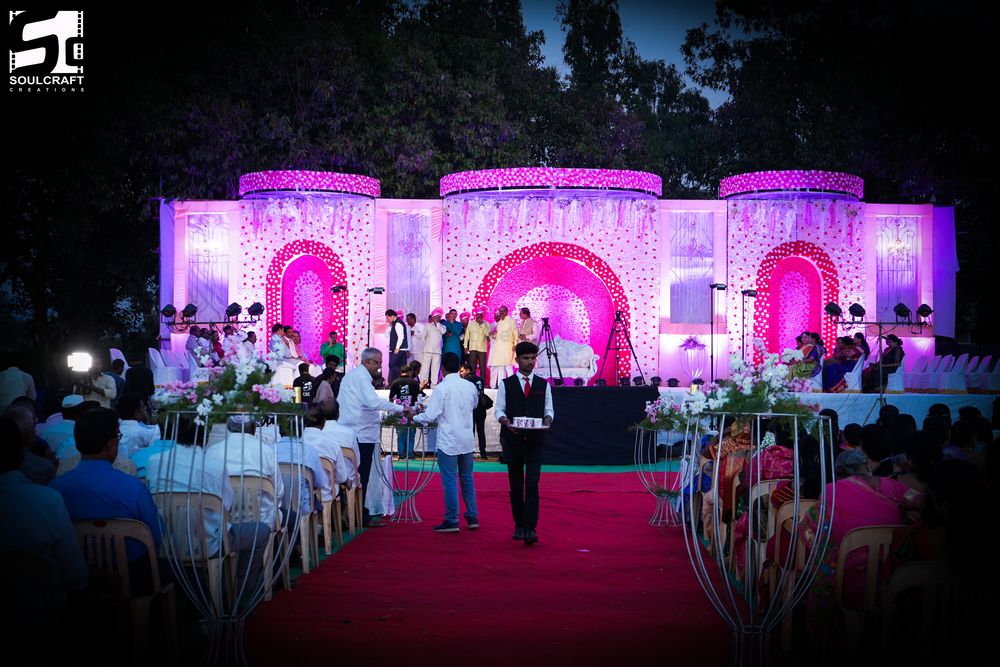 Photo From Reception backdrop  - By SoulCraft Events