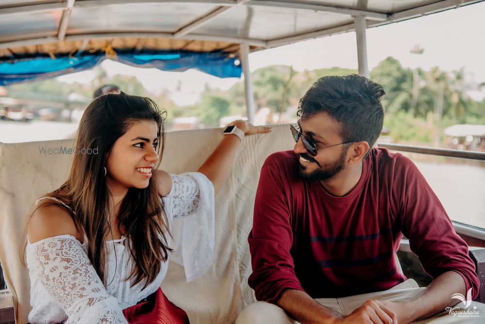 Photo From Shrey Gargi Prewed (Allepey & Kumarakom) - By Vogueshaire