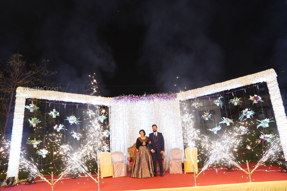 Photo From Pratik&Hiral wedding reception - By The Sense Crafters