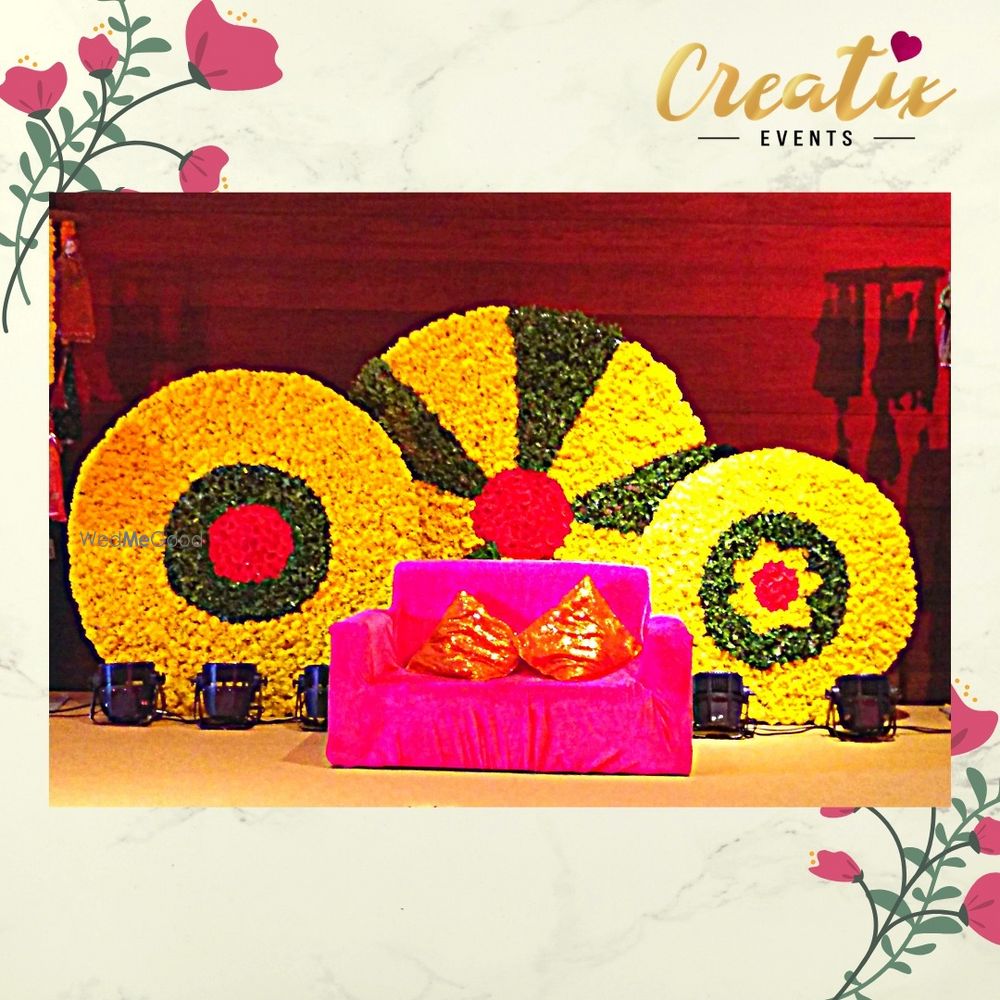 Photo From Haldi and Mehendi Decor - By Creatix events