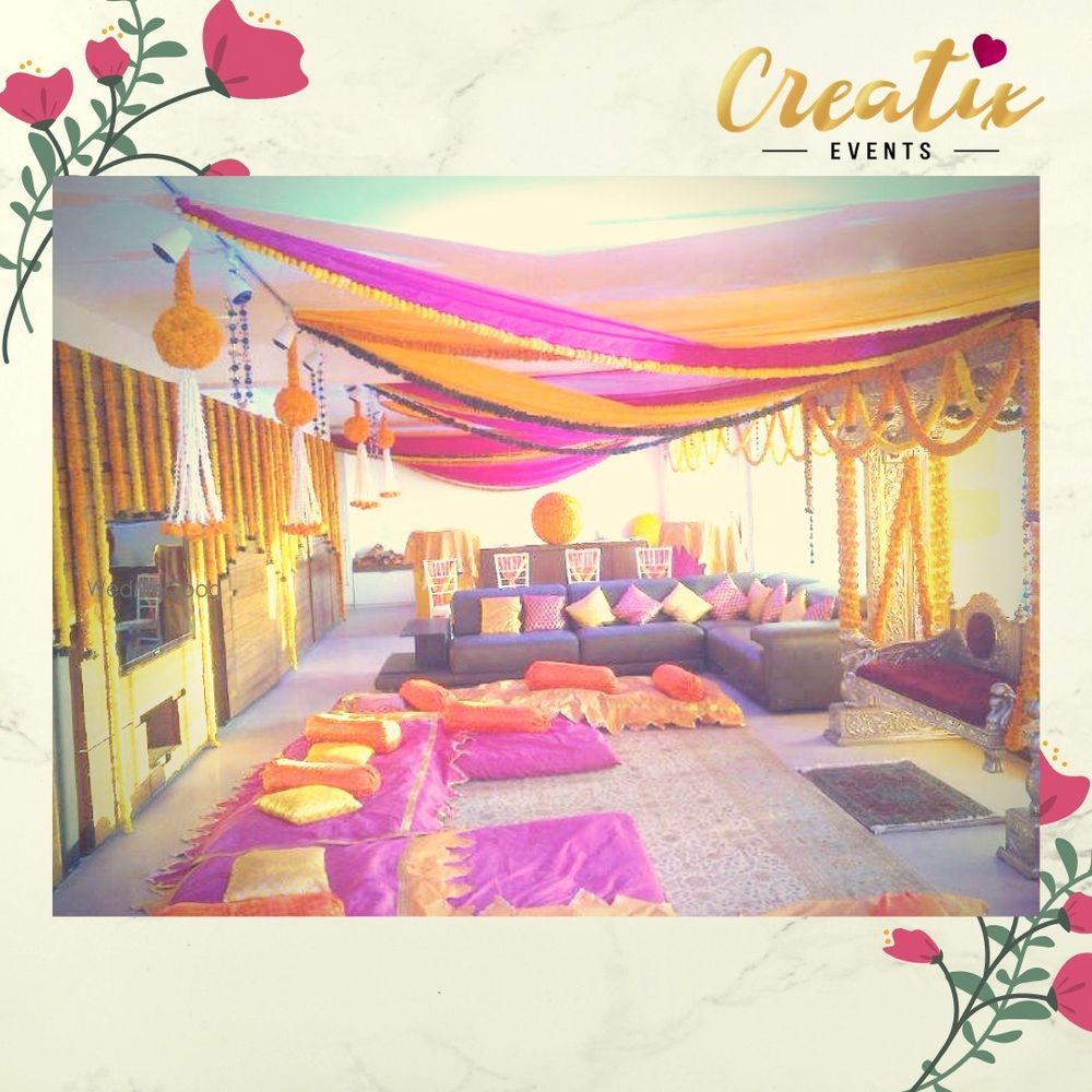 Photo From Haldi and Mehendi Decor - By Creatix events