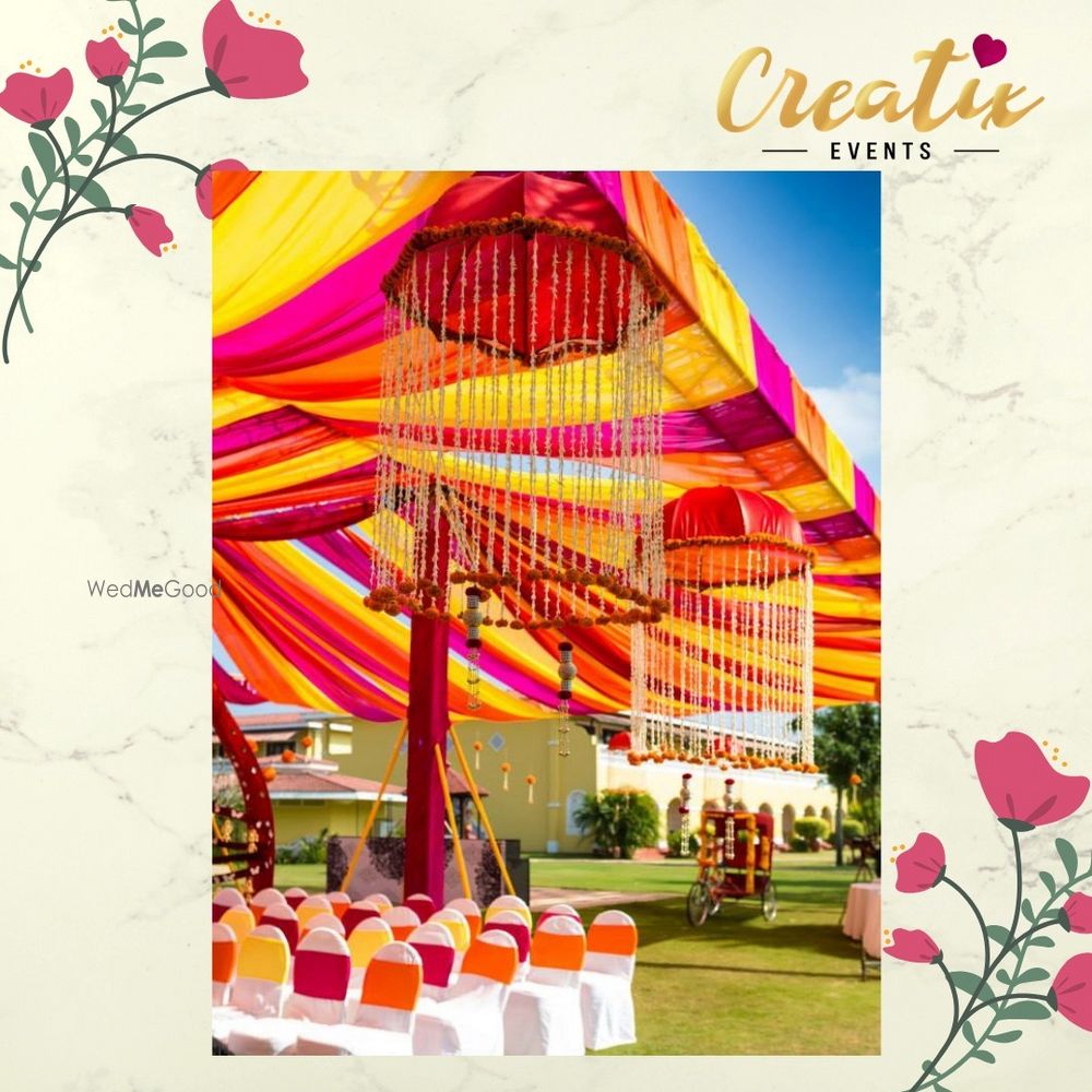 Photo From Haldi and Mehendi Decor - By Creatix events