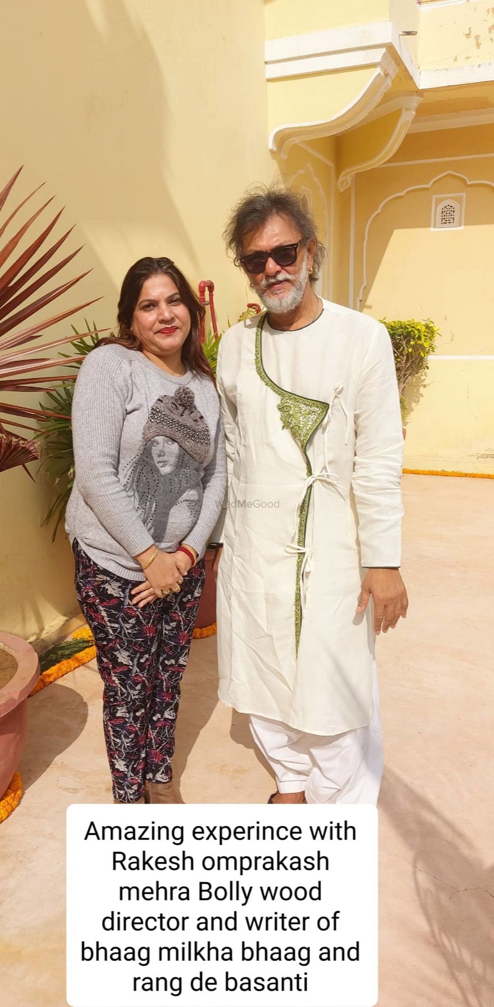 Photo From Bollywood celebrity Tisha omprakash mehra daughter of Rajan omprakash mehra and great meeting with bollywood writer and director Rakesh omprakash  mehra - By Shalini Mehendi Artist