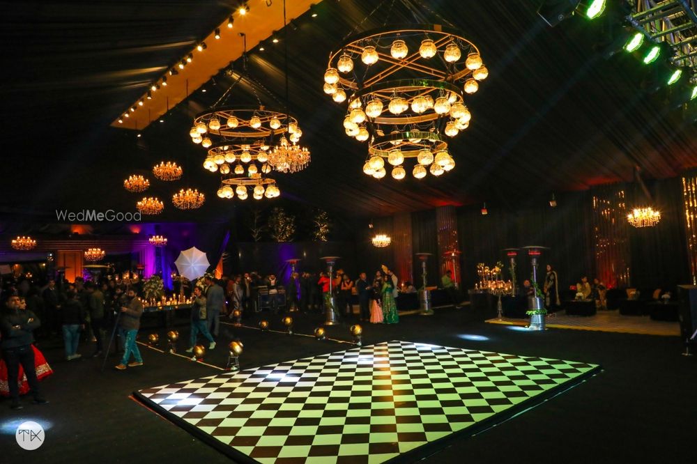 Photo From Black and gold cocktail Night - By Wedding Lights Events