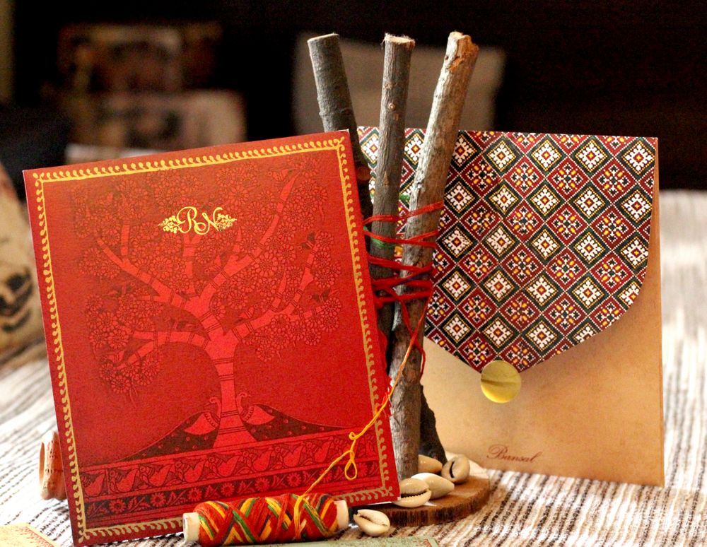 Photo From Rajasthani Themed card - By Radhika Bubna