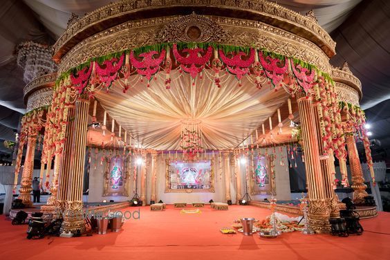 Photo From Mandapa desines for wedding  - By Momentz Wedding Planner