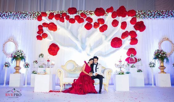 Photo From Reception themes decor - By Momentz Wedding Planner