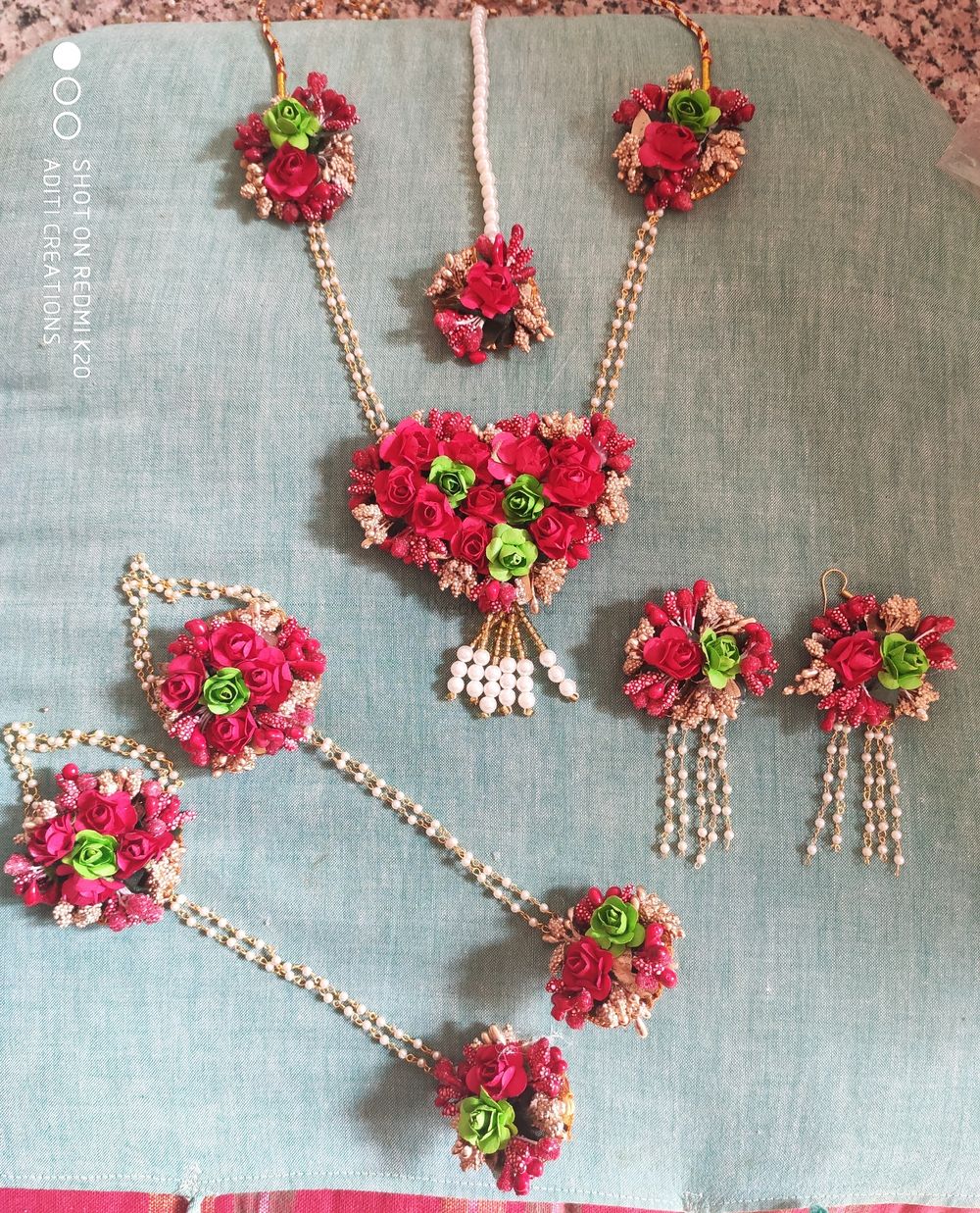 Photo From floral jewellery - By Aditi Creations