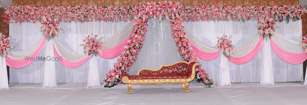 Photo From Simple Reception Backdrops - By Siri Events