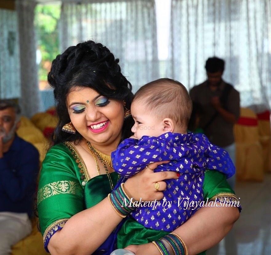 Photo From Shruthi for her son’s naming Ceremony - By Makeup  by Vijayalakshmi