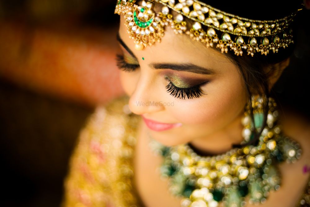 Photo of Beautiful bridal makeup