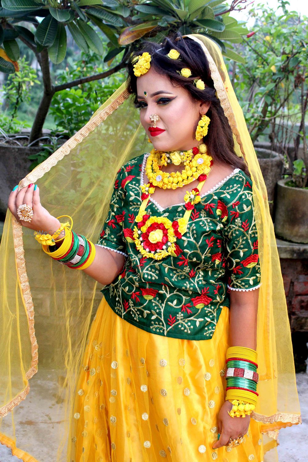 Photo From Haldi Look - By Dibya's Makeover