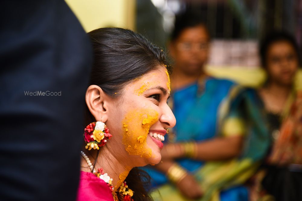 Photo From neetas haldi ceremony - By The Frame Art India Production House